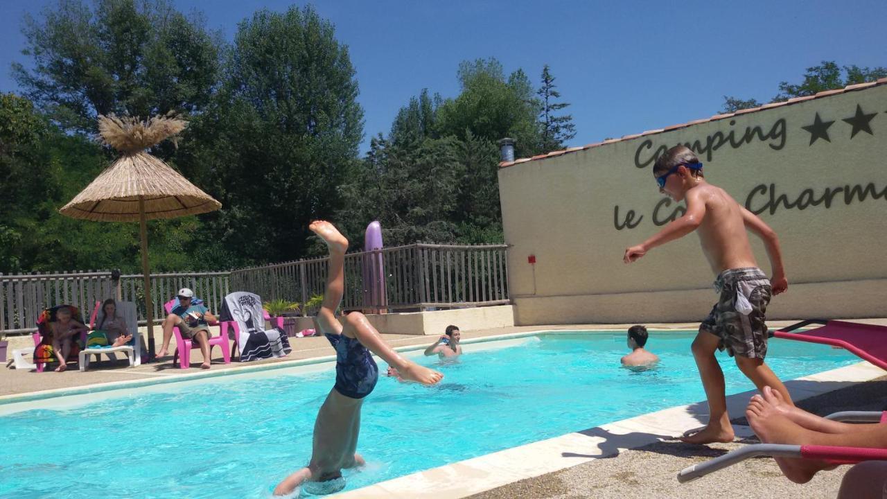 Camping Le Coin Charmant Chauzon Экстерьер фото