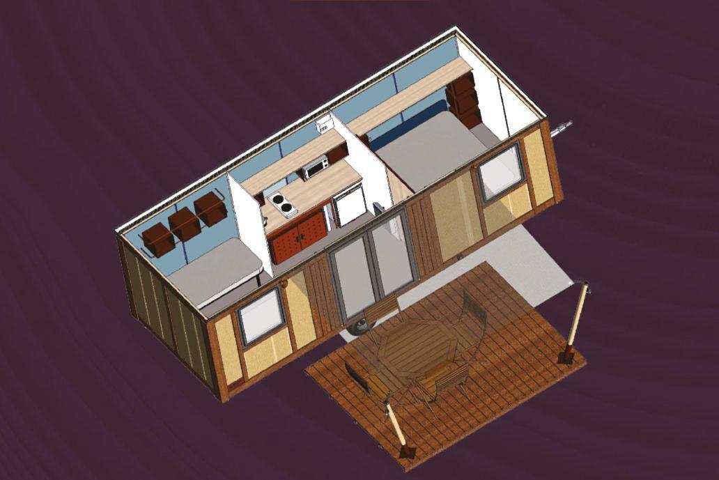 Camping Le Coin Charmant Chauzon Экстерьер фото